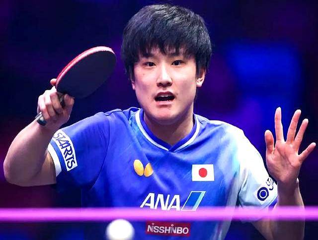 英国乒乓球队轻取奥地利乒乓球队，张本智和爆发神勇